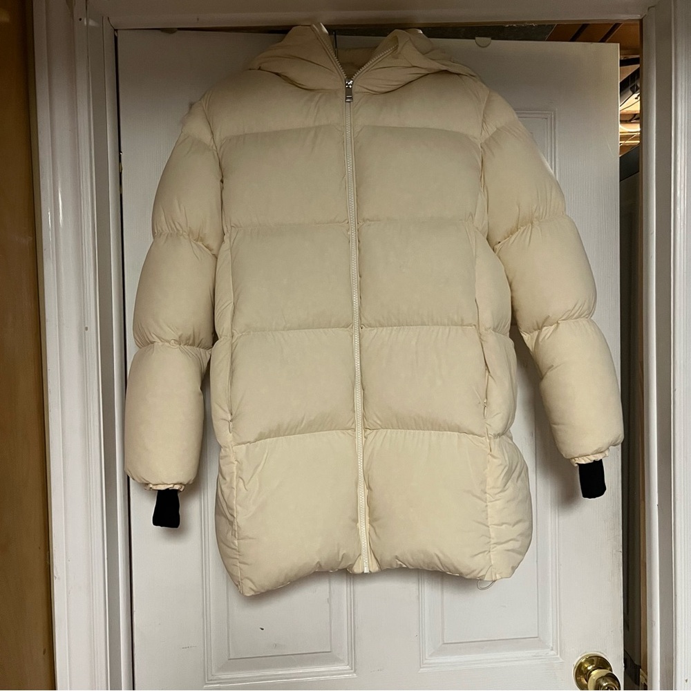 Babaton Cream Park City Puffer Jacket